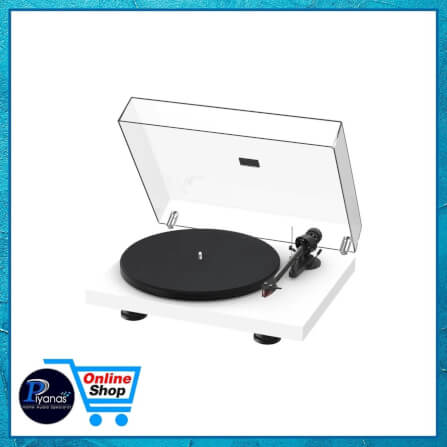เครื่องเล่นแผ่นเสียง PROJECT : DEBUT CARBON EVO (พร้อมหัวเข็ม ORTOFON รุ่น 2M RED) (SATIN WHITE)_3